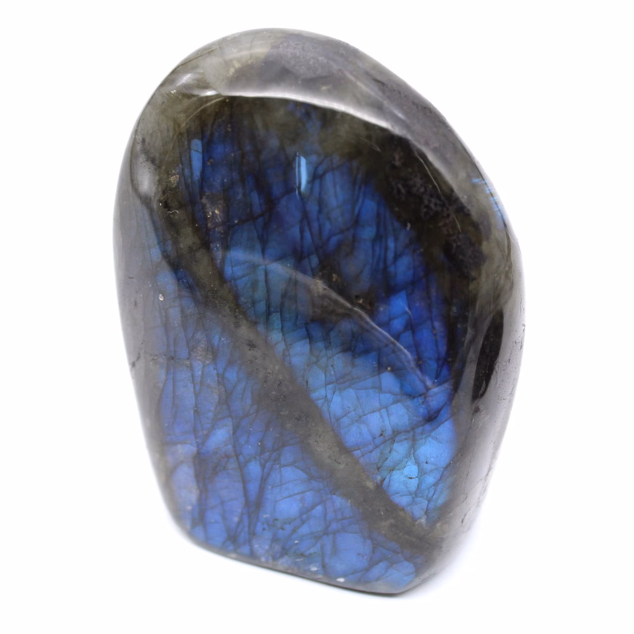 Objeto Decorativo Mineral Labradorita Pulida Origen Madagascar