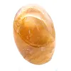 Canto rodado de cuarzo amarillo de Madagascar de formas redondeadas - 1