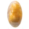 Pequeño canto rodado de cuarzo amarillo de Madagascar para coleccionar - 1
