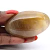 Pequeño canto rodado de cuarzo amarillo de Madagascar para coleccionar - 2