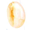 Canto rodado de cuarzo amarillo de Madagascar con acabado pulido - 0