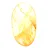 Canto rodado de cuarzo amarillo malgache para colección de piedras
