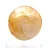 Canto rodado de cuarzo amarillo de Madagascar para vitrina mineralógica