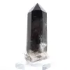 Cristal de cuarzo morión de Brasil sobre peana de acrílico, de colección - 5