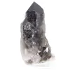 Cuarzo morión de Brasil, cristal natural presentado sobre base de acrílico - 3