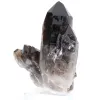 Cuarzo morión de Brasil, cristal natural presentado sobre base de acrílico - 4