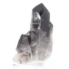 Cuarzo morión de Brasil, cristal natural presentado sobre base de acrílico - 6