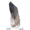 Fino cristal de cuarzo morión brasileño sobre peana, para coleccionistas - 2
