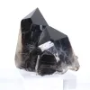 Pequeño cristal de cuarzo morión natural de Brasil sobre base de acrílico - 3