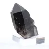 Pequeño cristal de cuarzo morión natural de Brasil sobre base de acrílico - 5