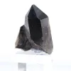Pequeño cristal de cuarzo morión natural de Brasil sobre base de acrílico - 6
