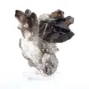 Cristal de cuarzo morión de origen brasileño, expositor de acrílico - 3