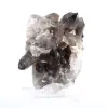 Cristal de cuarzo morión de origen brasileño, expositor de acrílico - 5