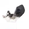 Cristal compacto de cuarzo morión de Brasil sobre peana de acrílico - 4