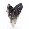 Pequeña pieza de cuarzo morión brasileño, cristal sobre soporte - 5