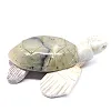 Tortuga tallada en esteatita natural de Bolivia - 1