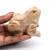 Rana tallada en esteatita de Bolivia - 0