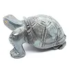 Tortuga de esteatita boliviana para colección mineral - 3