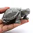 Tortuga de esteatita boliviana para colección mineral