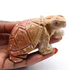 Figura de tortuga en esteatita natural de Bolivia - 0