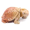 Figura de tortuga en esteatita natural de Bolivia - 3