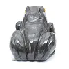 Rana decorativa en piedra esteatita boliviana - 4