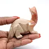 Diplodocus en esteatita: escultura de dinosaurio boliviana - 0