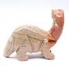 Diplodocus en esteatita: escultura de dinosaurio boliviana - 3