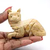 Gato tallado en esteatita de Bolivia - 0