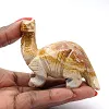 Diplodocus tallado en piedra esteatita boliviana - 0