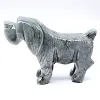 Figura de perro tallada en esteatita boliviana - 1