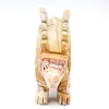 Estegosaurio en esteatita de Bolivia: figura prehistórica - 2