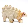 Estegosaurio en esteatita de Bolivia: figura prehistórica - 3