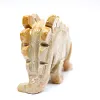 Estegosaurio en esteatita de Bolivia: figura prehistórica - 4