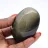 Canto rodado de obsidiana dorada de México, piedra natural pulida