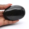 Canto rodado de obsidiana dorada de México, formato alargado de 100 g - 0