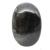 Canto rodado pulido mexicano de obsidiana dorada, pieza de 75 g - 1