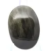 Pequeño canto rodado de obsidiana dorada de México, 55 g - 2