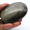 Canto rodado de obsidiana dorada mexicana, piedra pulida de 100 g - 0