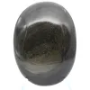 Canto rodado de obsidiana dorada mexicana, piedra pulida de 100 g - 1