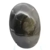 Canto rodado de obsidiana dorada de México, formato compacto de 75 g - 1