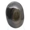 Canto rodado de obsidiana dorada de México, ejemplar de 90 g - 1