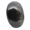 Canto rodado de obsidiana dorada de México, piedra natural pulida - 2