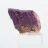 Purpurita de Portugal – Piedra en bruto sobre peana de colección