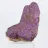Purpurita de Portugal sobre peana – Mineral natural en bruto