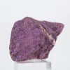 Purpurita en bruto de Portugal – Espécimen violeta sobre peana - 3