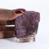 Purpurita de Portugal sobre peana – Espécimen mineral en bruto - 1